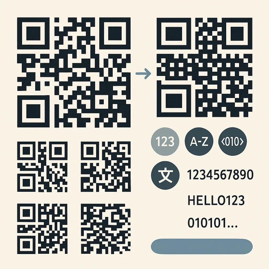 Number of QR Code Combinations