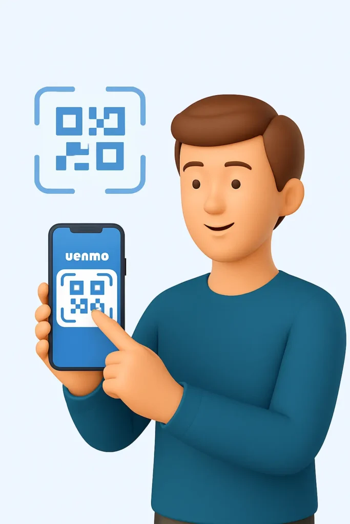 Make a Venmo QR Code Using the Venmo App
